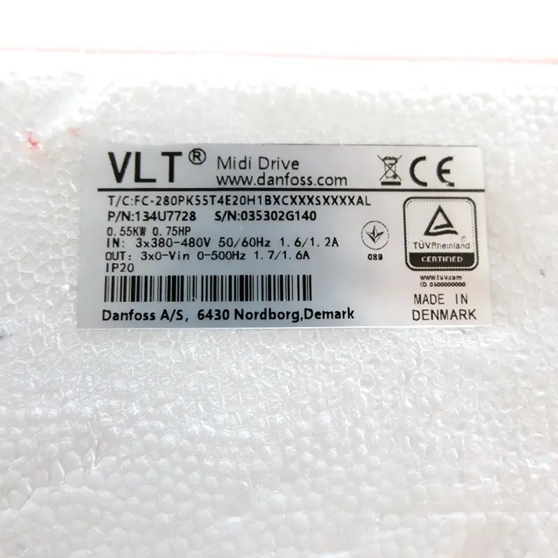 Danfoss 134U7728 New Frequency Converter