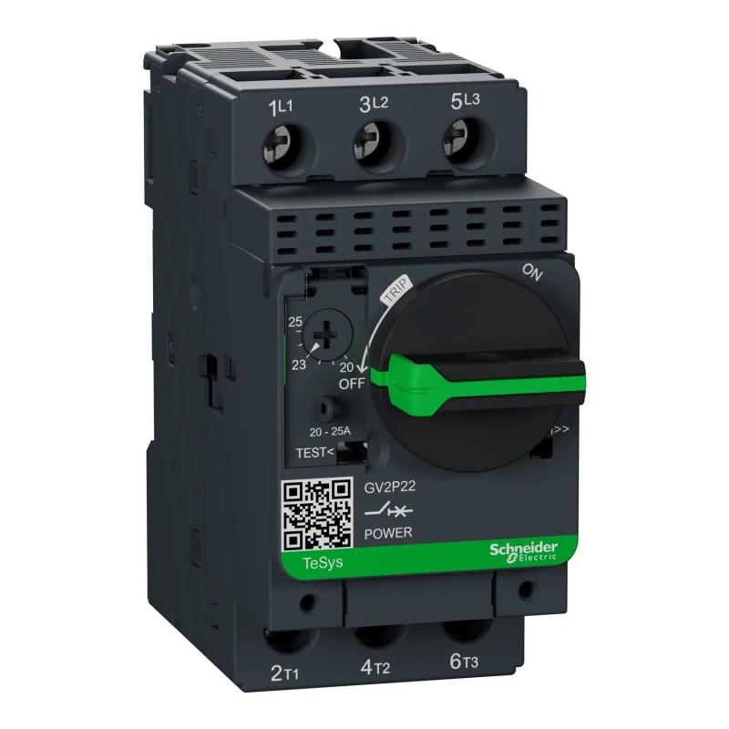 S-chneider Thermal-magnetic motor circui